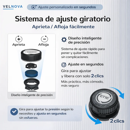 Rodillera Ortopédica de Compresión Ajustable Velnova